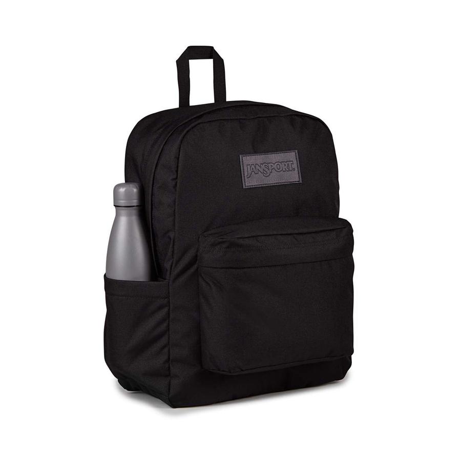 Jansport Superbreak Plus Backpack Monochrome Black Monochrome Black