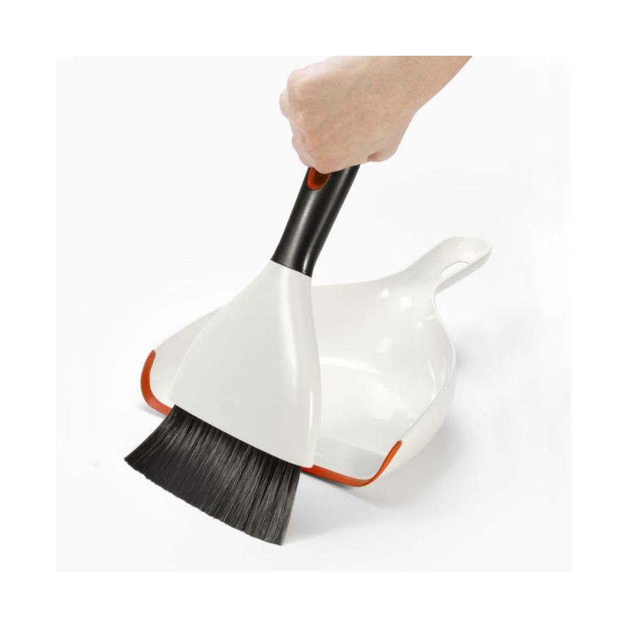 OXO Good Grips Dustpan & Brush Set White White