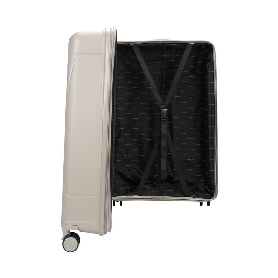 Caselite Quest 56cm, 65cm & 75cm Hardside Luggage Set Beige Beige