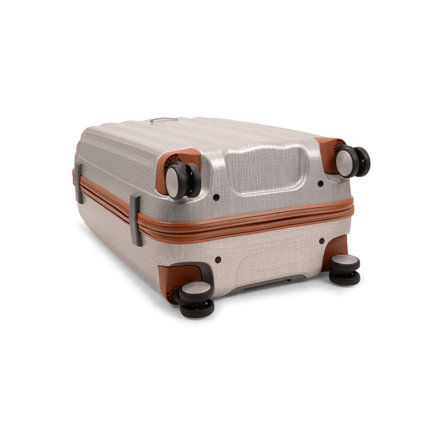 Samsonite Lite-Cube DLX 68cm CURV Spinner Suitcase Aluminium Aluminium