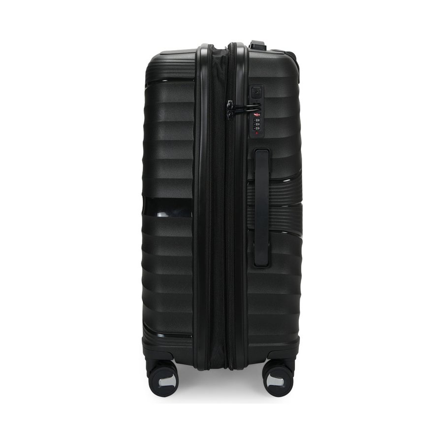 Nomad Aspire 55cm & 65cm Hardside Luggage Set Black Black