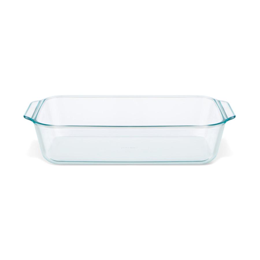 Pyrex Deep Dish 22.8cm x 33cm Oblong Baking Dish Clear Clear