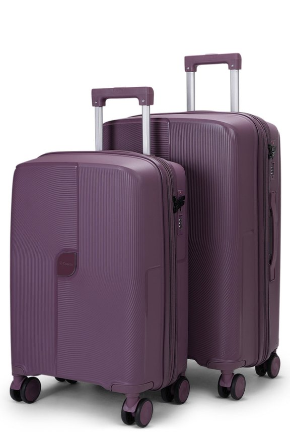 Caselite Aero 56cm & 65cm Hardside Luggage Set Purple