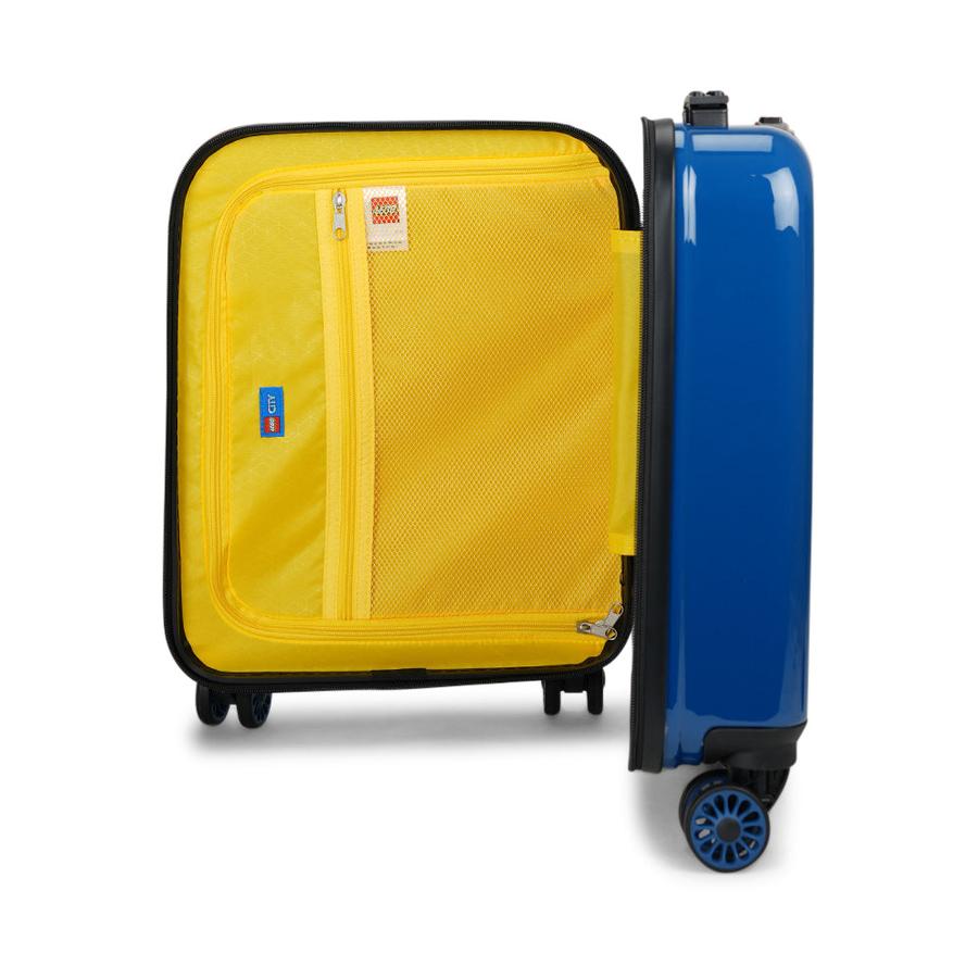 Lego Play Date 46cm Kids Carry-On Hardside Suitcase Navy Navy