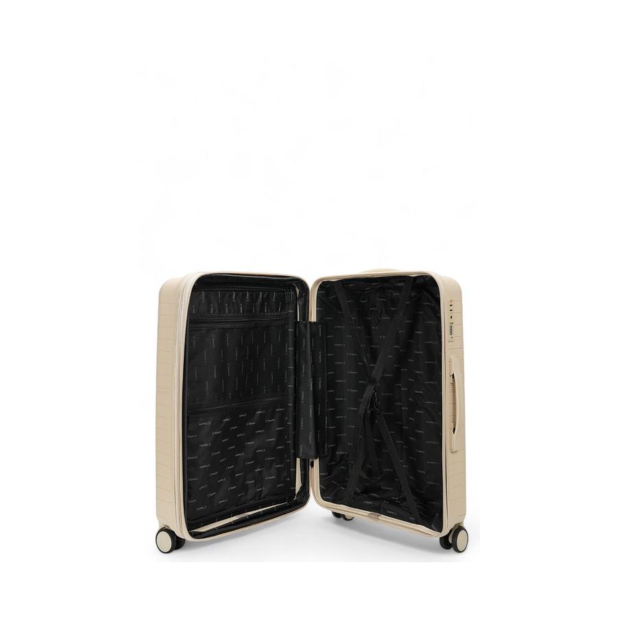 Caselite Summit 65cm Hardside Checked Suitcase Beige Beige