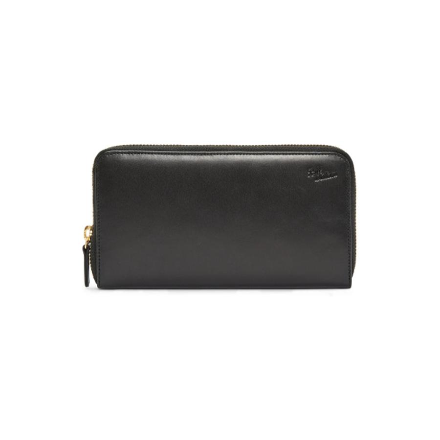 RM Williams Singleton Zip Wallet Black Black