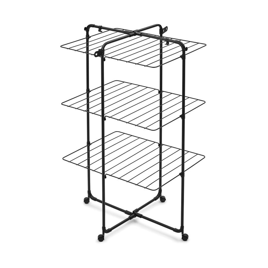 Brabantia Hangon Tower Drying Rack 23m Matte Black Matte Black