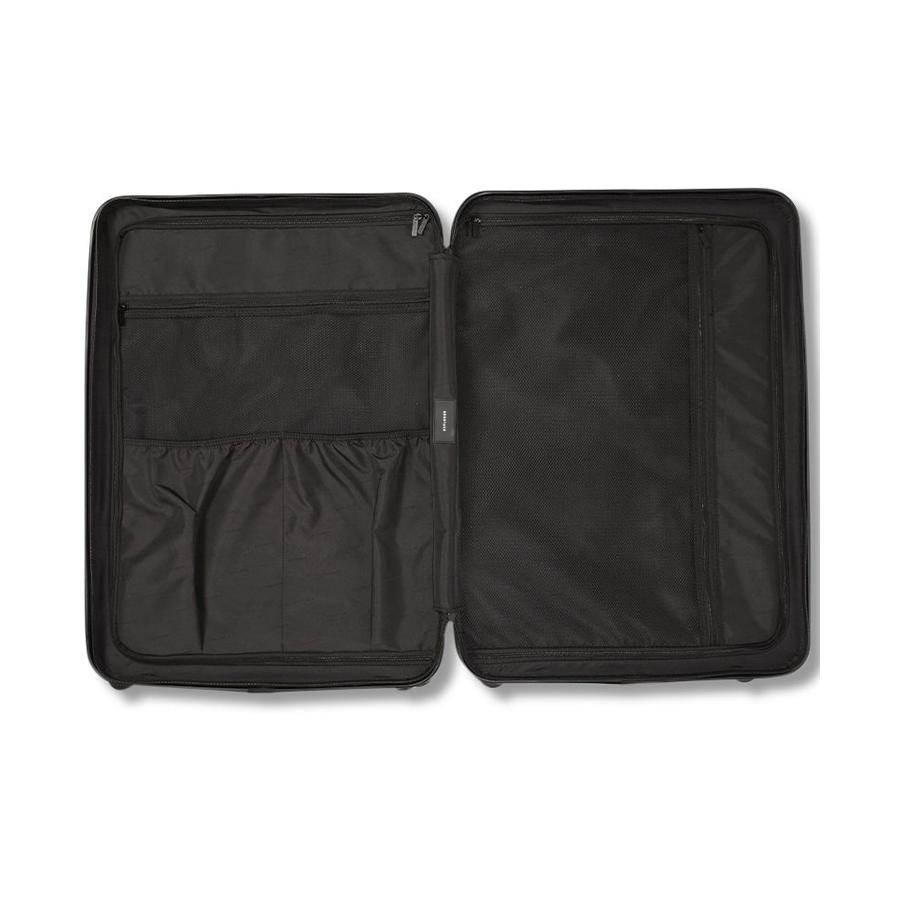 Explorer Luna-Air 55cm Front Access, 63cm & 74cm Hardside Luggage Set Black Black