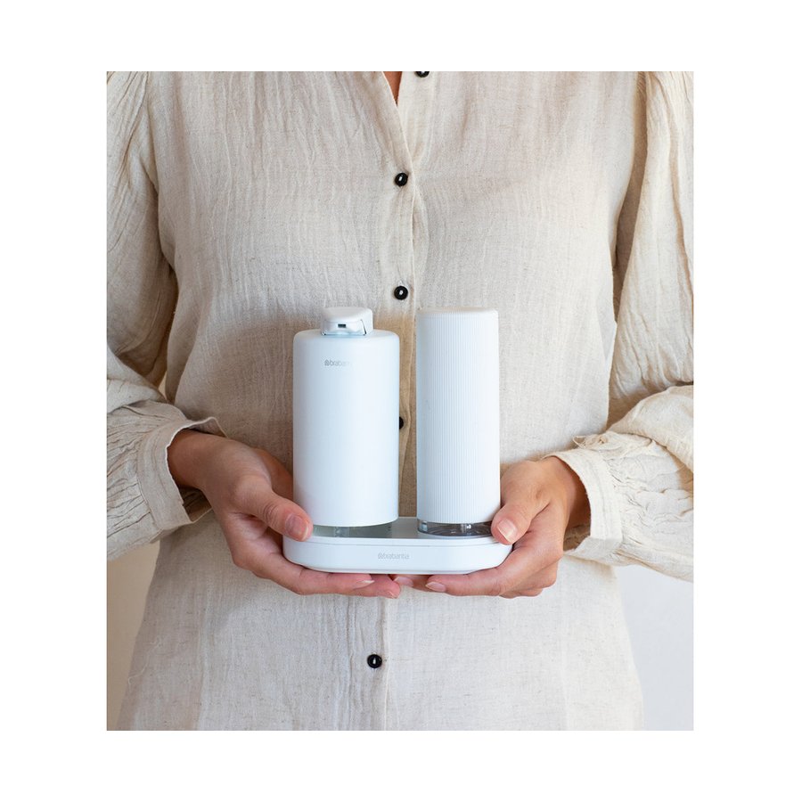 Brabantia SinkStyle Soap Dispenser Set 200ml Mineral Fresh White Mineral Fresh White