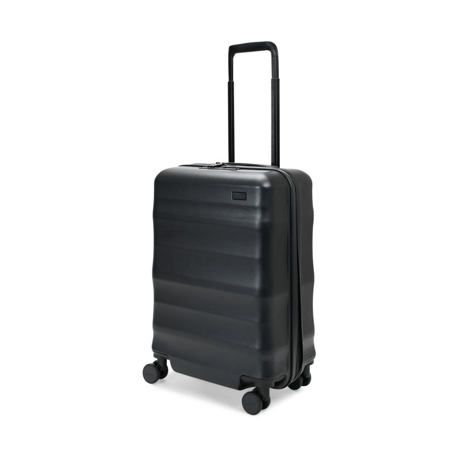 Explorer Luna-Air 55cm Hardside USB Carry-On Suitcase Black Black