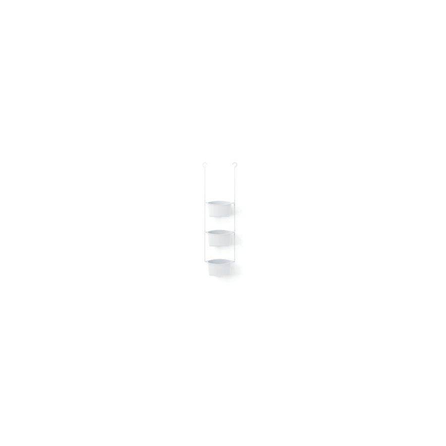 Umbra Flex Shower Bins (Set of 3) White White