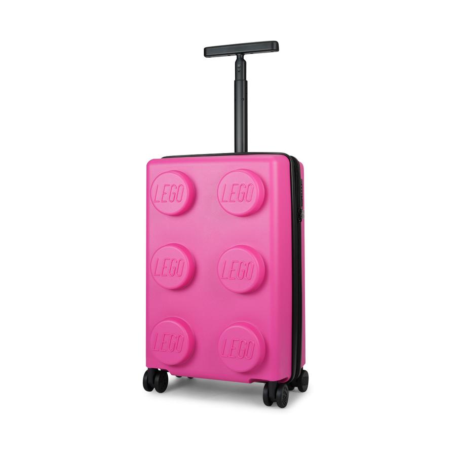 Lego Classic 56cm Carry-On Hardside Suitcase Pink Pink