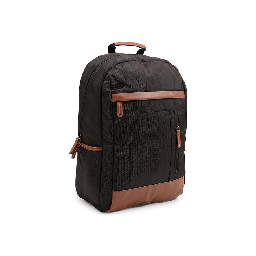Pierre Cardin Classic 15" Laptop Backpack Black Black
