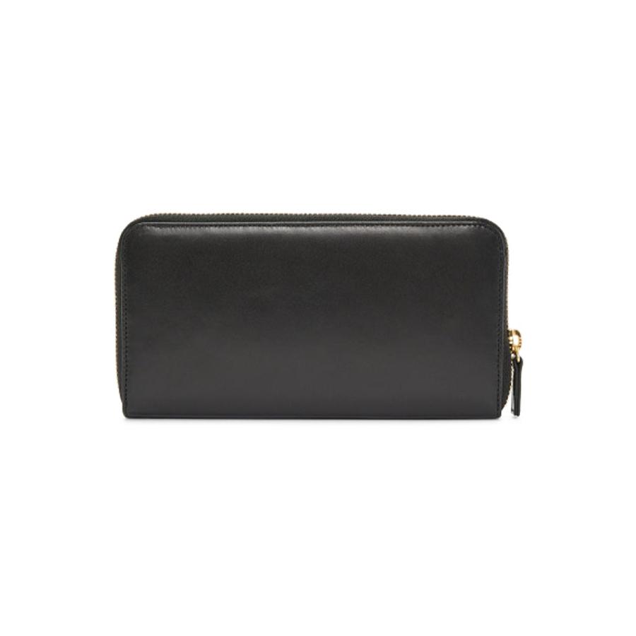RM Williams Singleton Zip Wallet Black Black