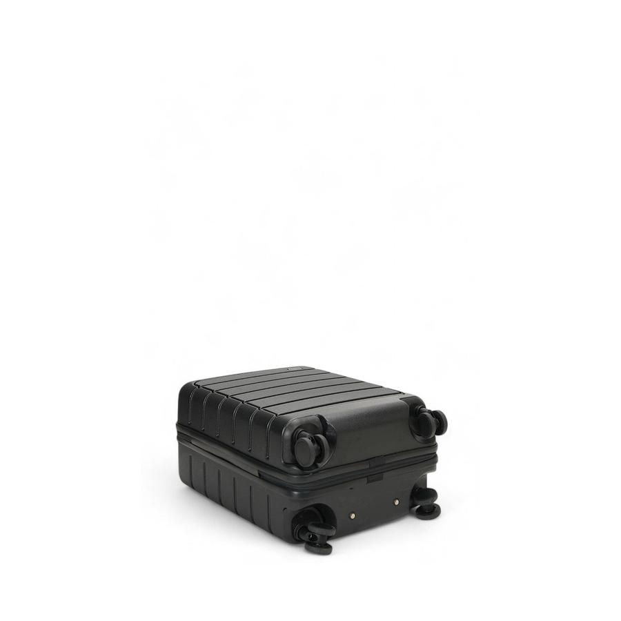 Explorer Arlo Pro 52cm Front Access Hardside Carry-On Suitcase Black Black