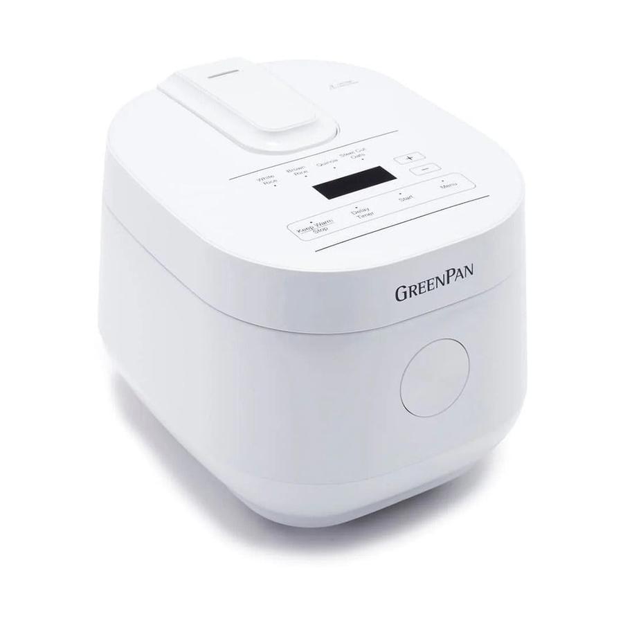 GreenPan Rice & Grains Cooker 2L/8 Cups White White