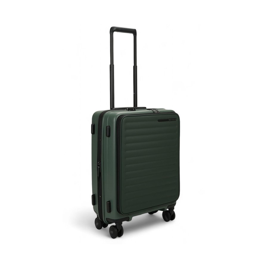 Samsonite Restackd 55cm Easy Access Carry-On Suitcase Sage Sage