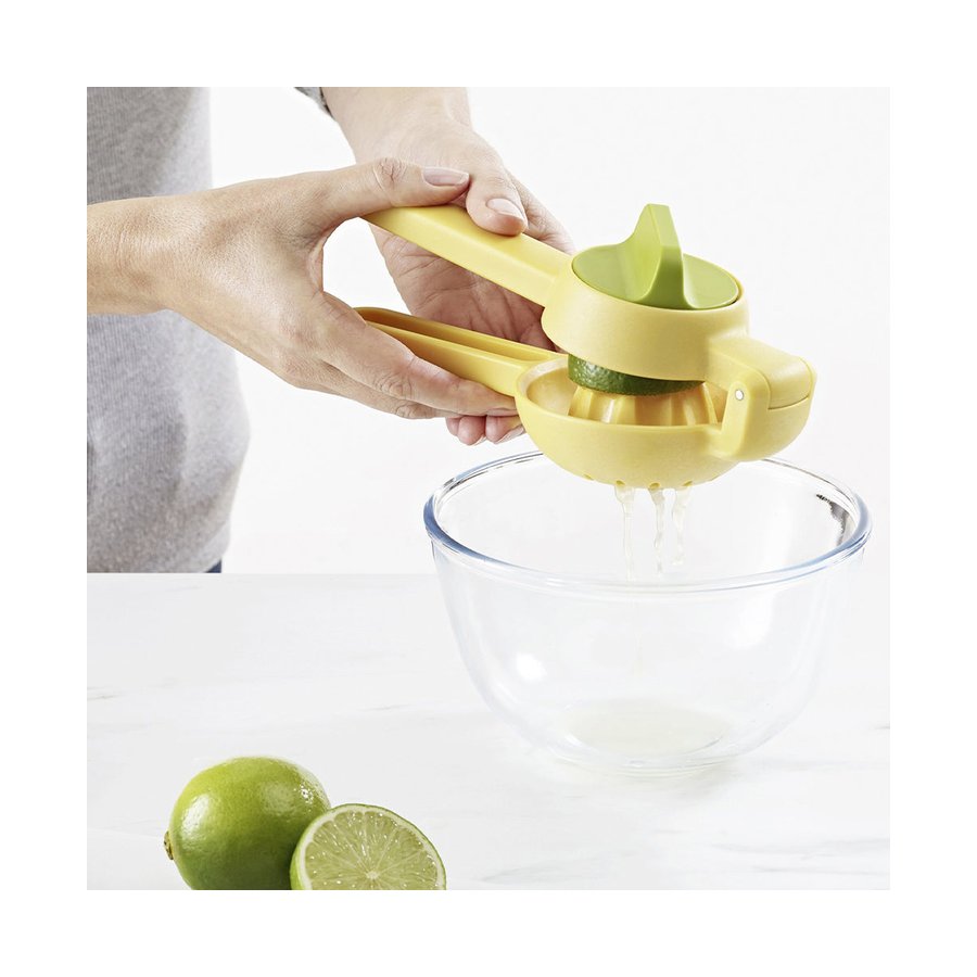 Joseph Joseph JuiceMax Dual-Action Citrus Press Yellow Yellow