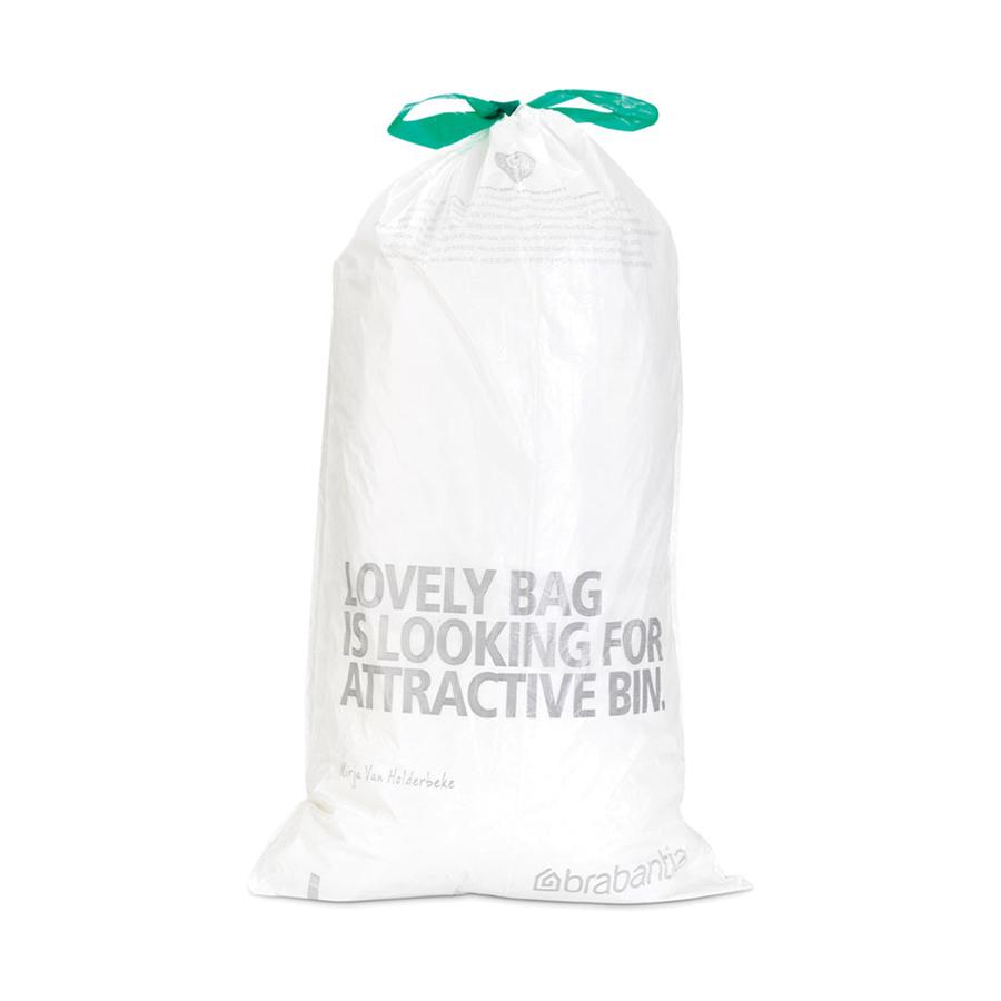 Brabantia PerfectFit Bags Code G (30L) Pack of 20 White White