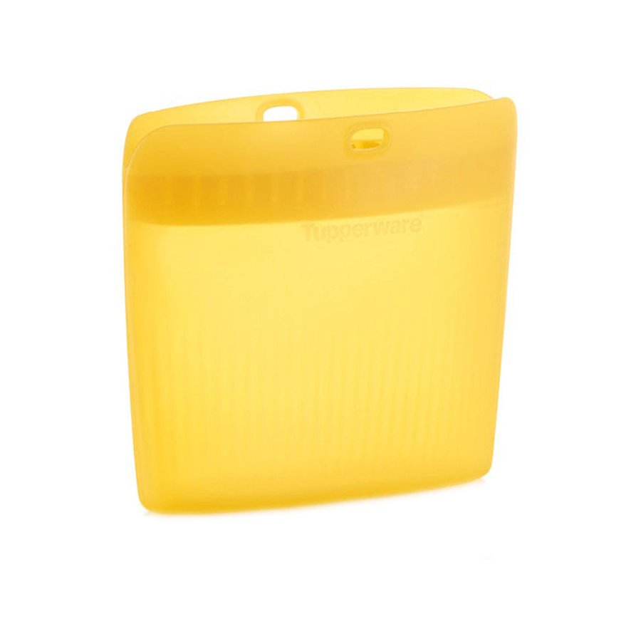 Tupperware Ultimate Silicone Bag Small (Set of 4) Water Papaya Water Papaya