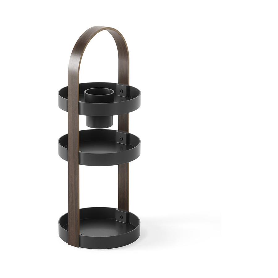 Umbra Bellwood Cosmetic Organiser Black/Walnut Black/Walnut