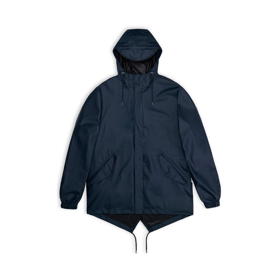 Rains Fishtail Jacket Navy S