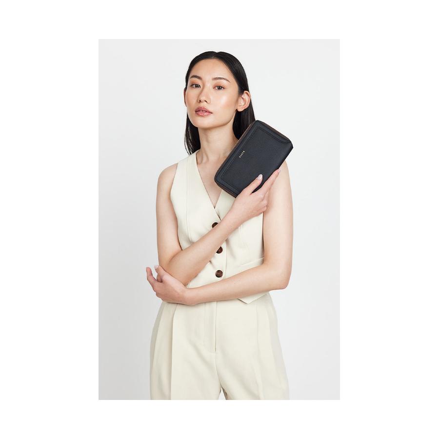 Saben Lisbon Travel Wallet Black Black