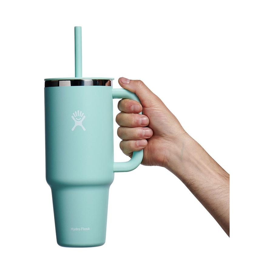 Hydro Flask 40oz (1.18L) All Around Travel Tumbler w/ Straw Lid Dew Dew