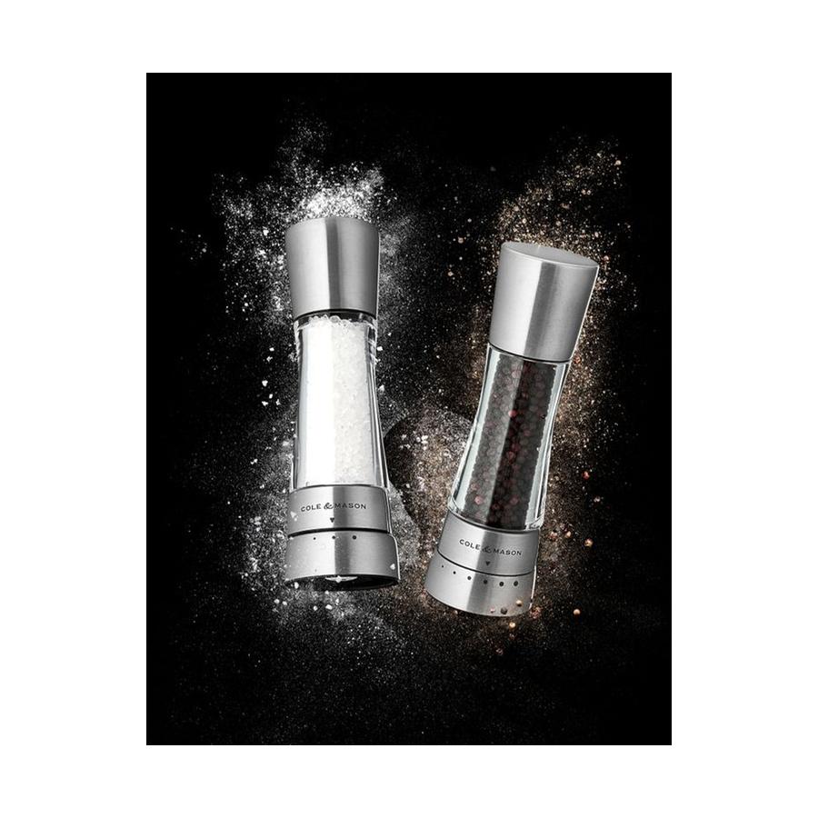 Cole & Mason Derwent Salt & Pepper Mill Gift Set Stainless Steel Stainless Steel