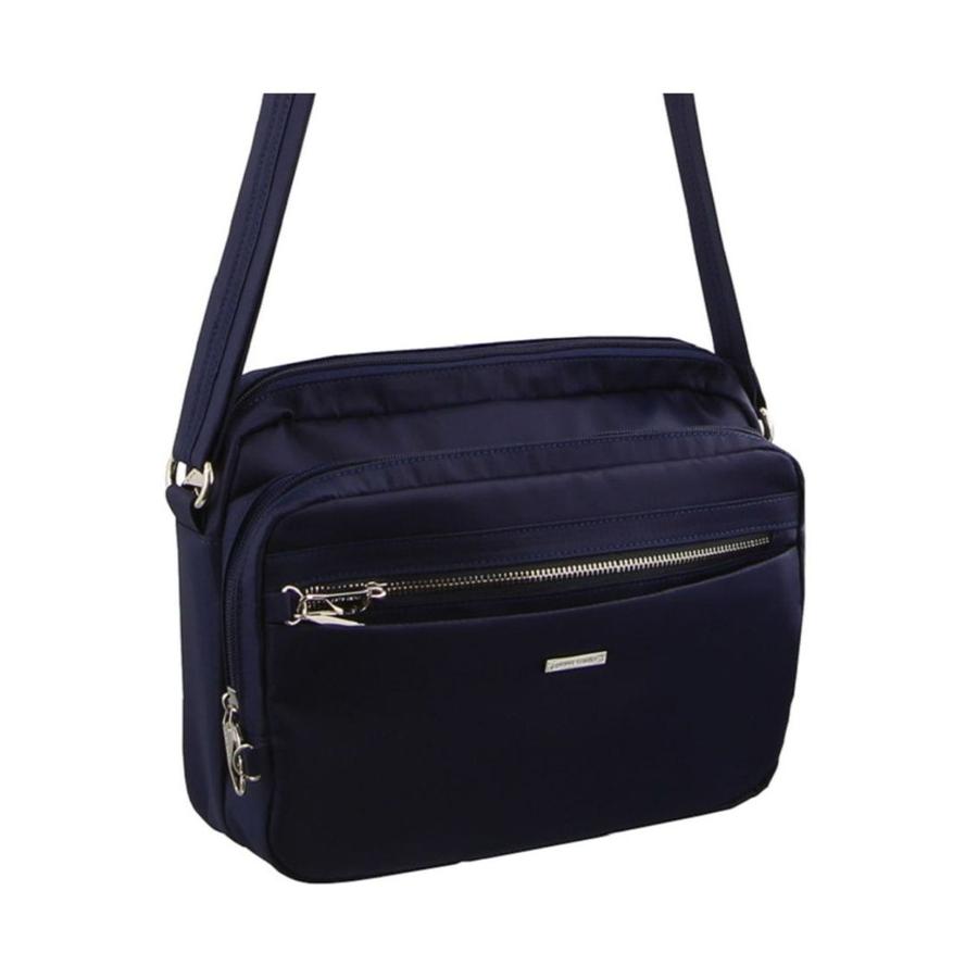 Pierre Cardin Oakley Anti-Theft Crossbody Bag Navy Navy