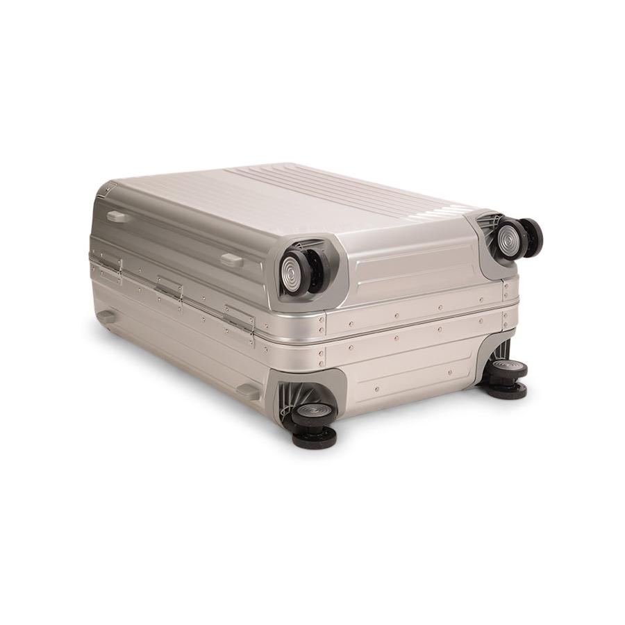 Samsonite Lite-Box ALU 69cm Hardside Checked Suitcase Aluminium Aluminium