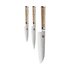 Miyabi Birchwood 3 Piece Knife Set Natural
