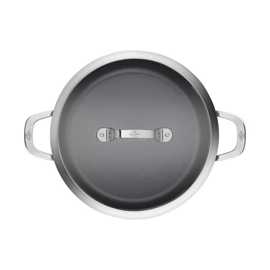 Ballarini Alba 28cm 2 Handle Saute Pan w/ Lid Black Black