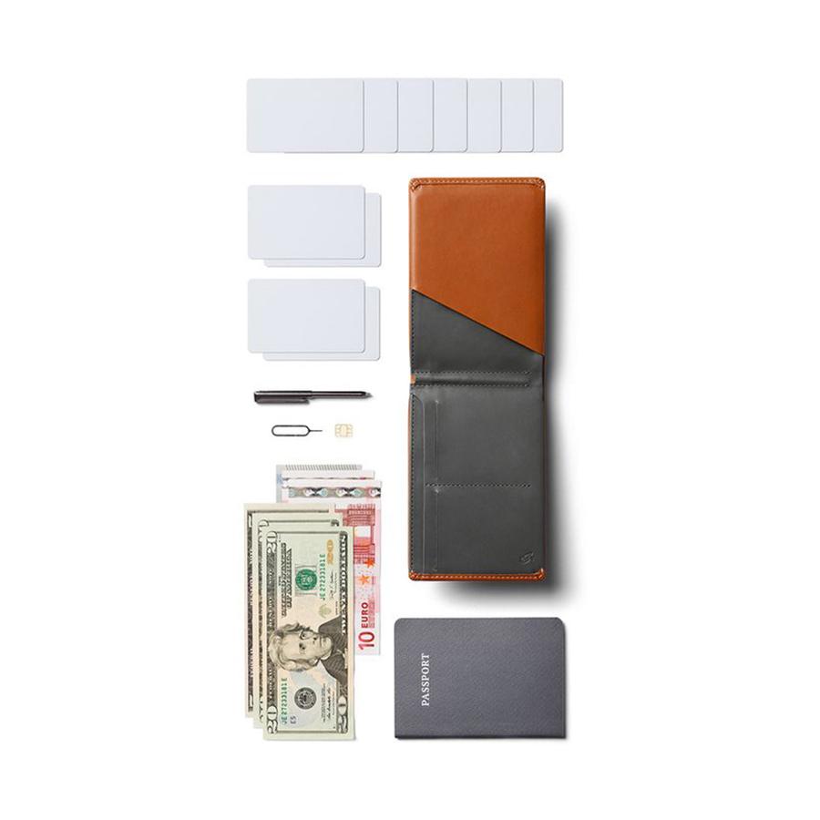 Bellroy Travel Wallet RFID Caramel Caramel