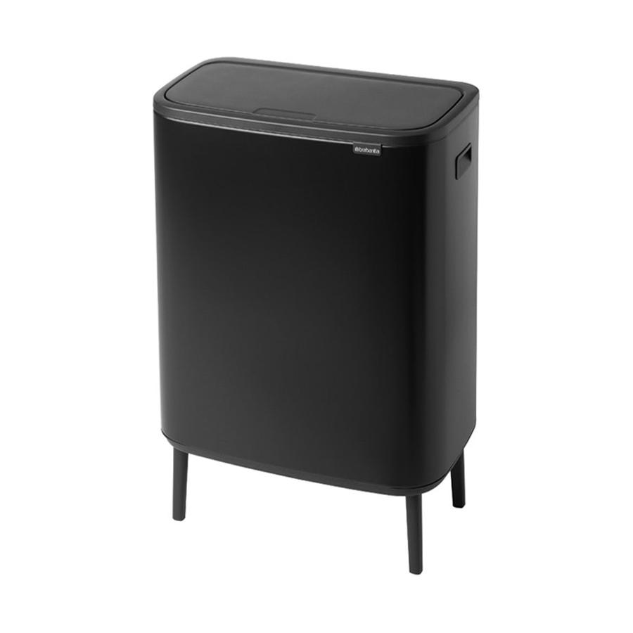 Brabantia Bo Touch Hi Bin (60L) Matte Black Matte Black