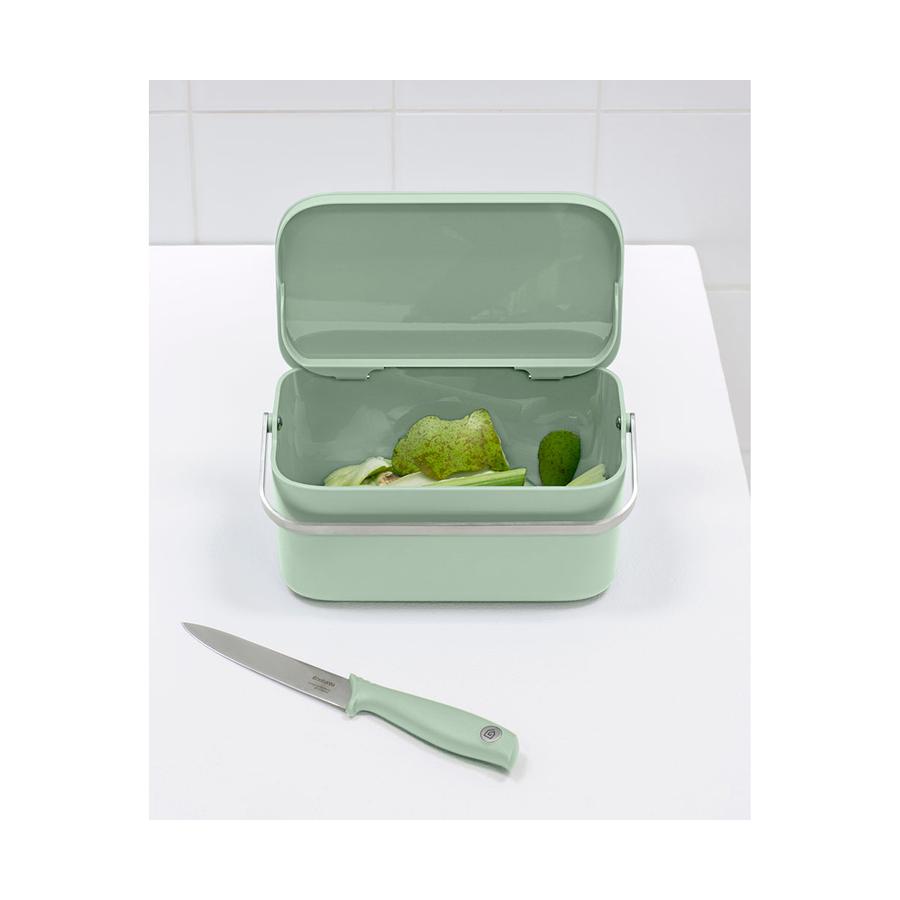 Brabantia Food Waste Caddy Jade Green Jade Green