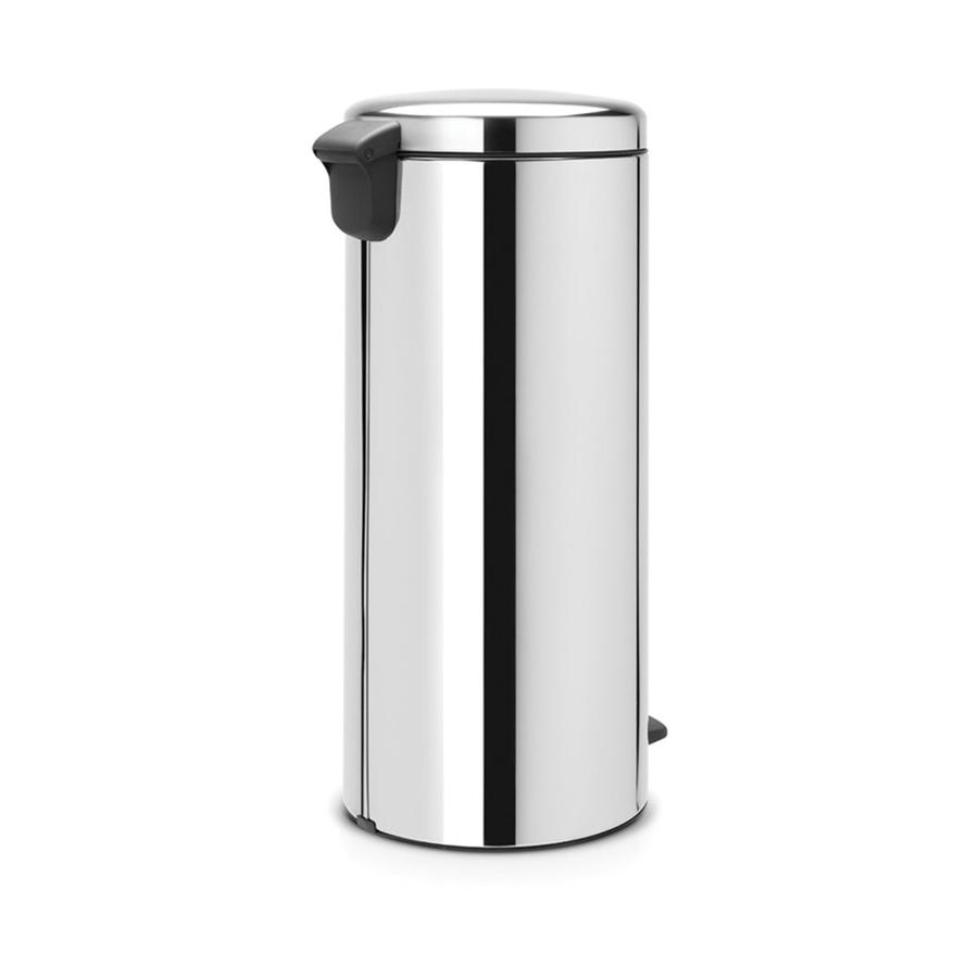 Brabantia NewIcon Pedal Bin (30L) Brilliant Steel Brilliant Steel