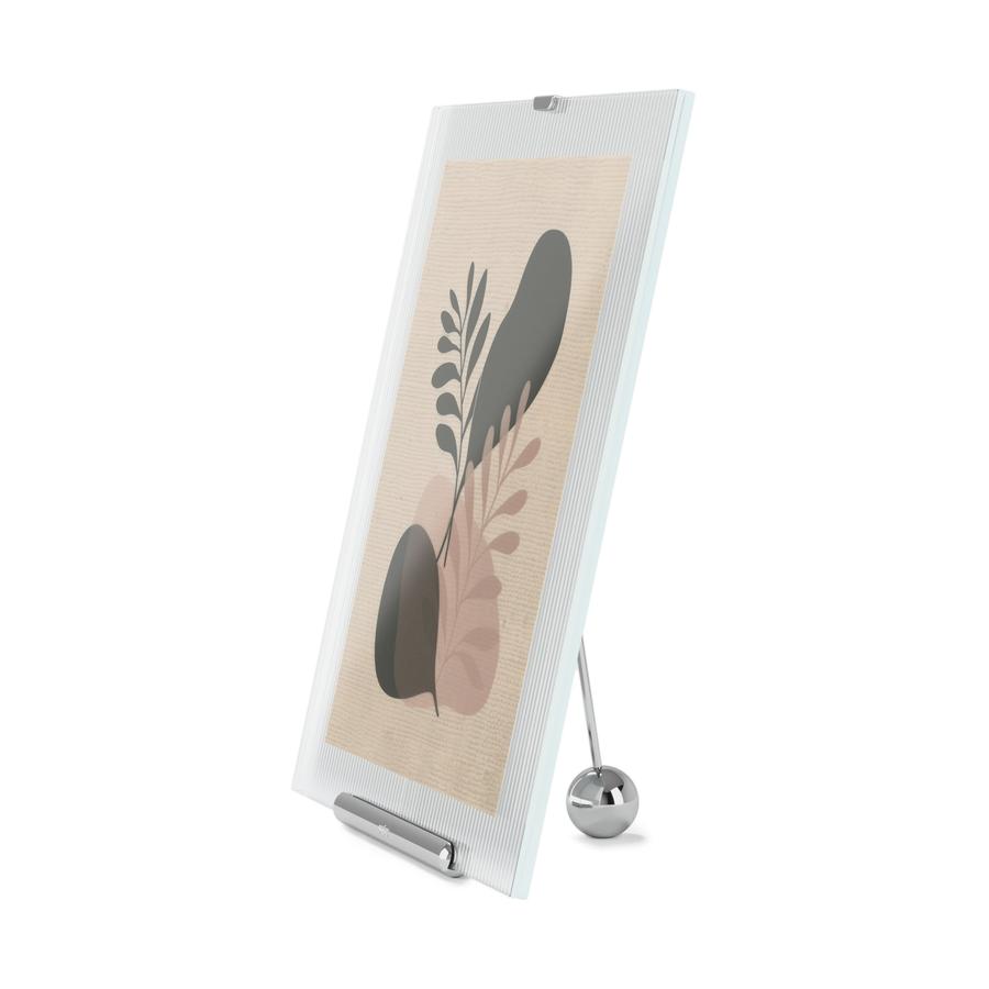 Umbra Flute 20 x 25cm Picture Frame Chrome Chrome