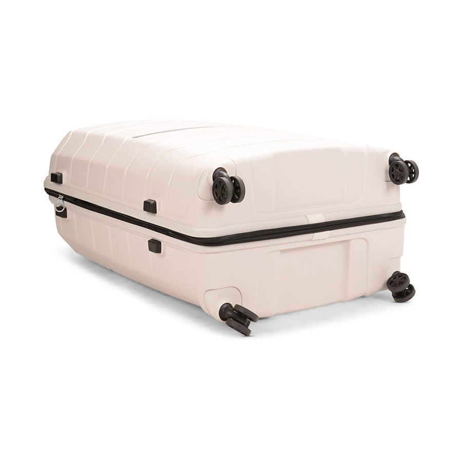 Samsonite Oc2lite 81cm Hardside Checked Suitcase Off-White Off-White
