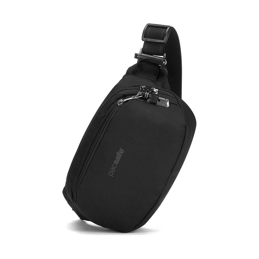 Pacsafe V Anti-Theft Hip Pack Jet Black Jet Black