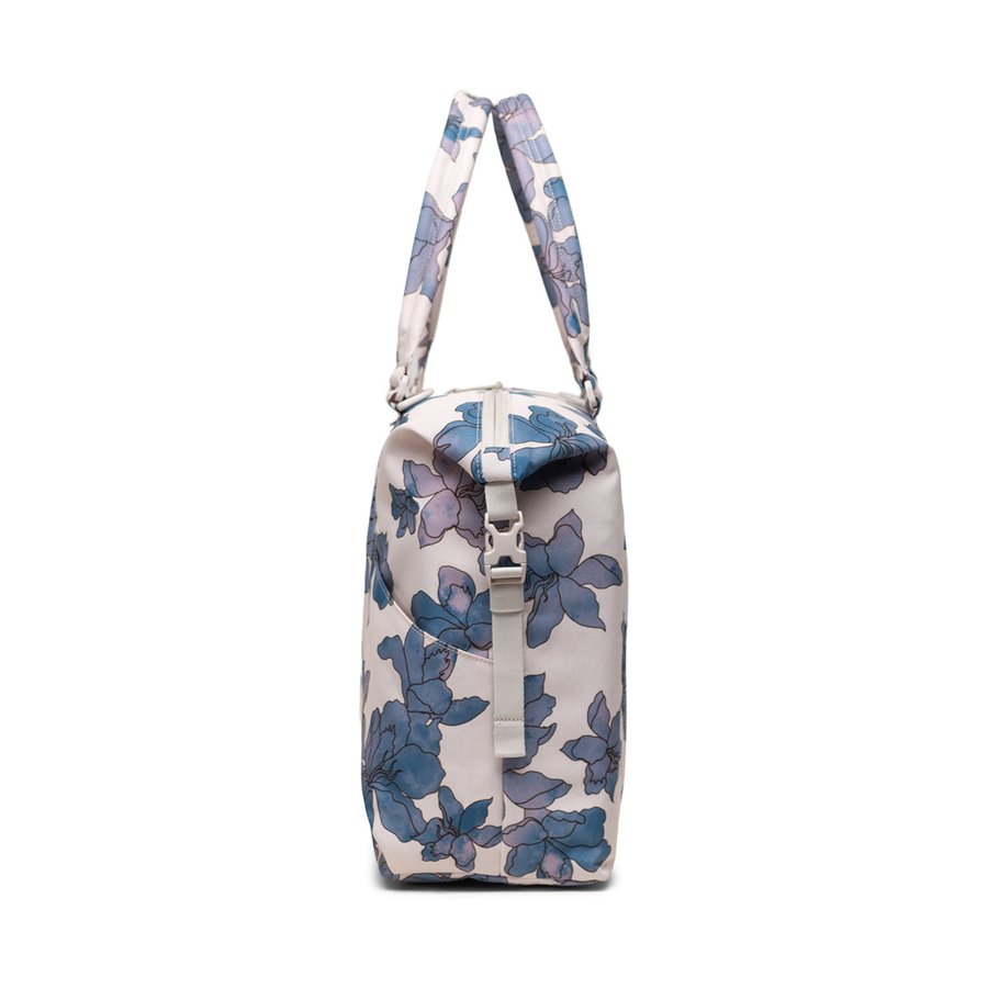 Herschel Strand 24L Duffle Diaper Bag Moonbeam Floral Waves Moonbeam Floral Waves