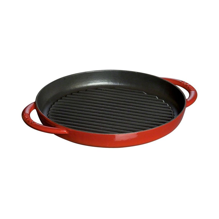 Staub 26cm Pure Grill Pan Red Red