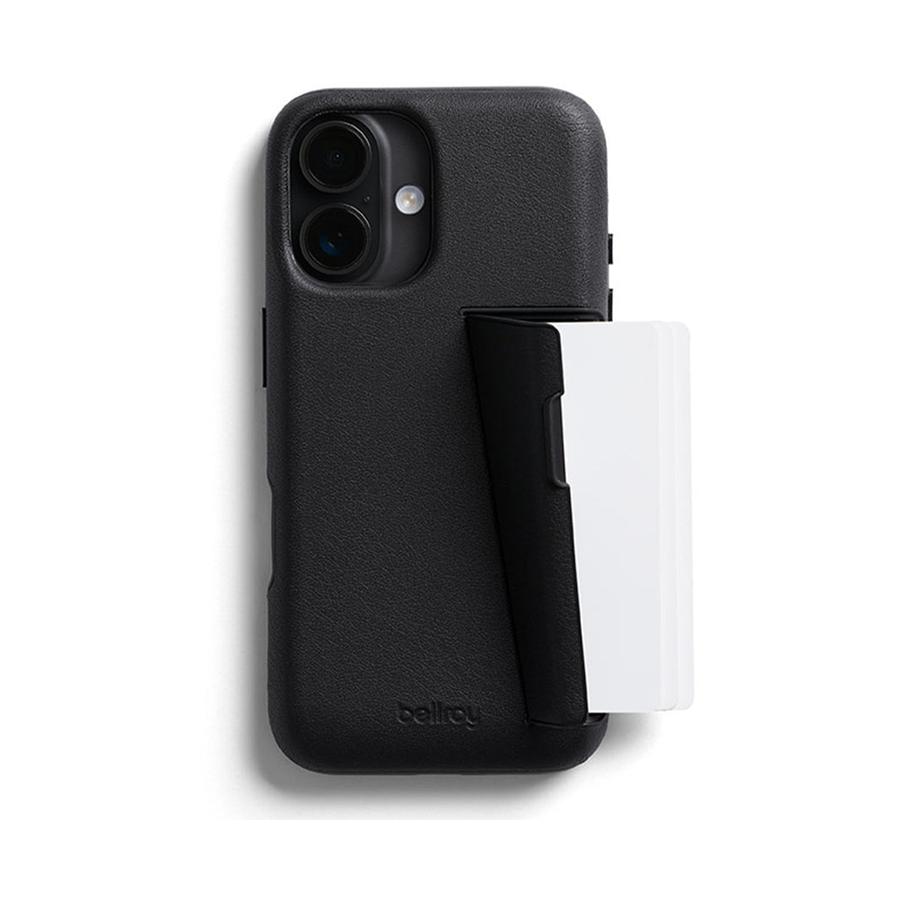 Bellroy iPhone 16 Plus Phone Case – 3 Card Black Black