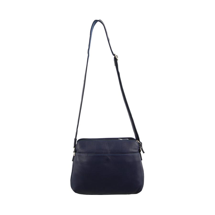 Milleni Grace Women's Leather Crossbody Bag Navy Navy