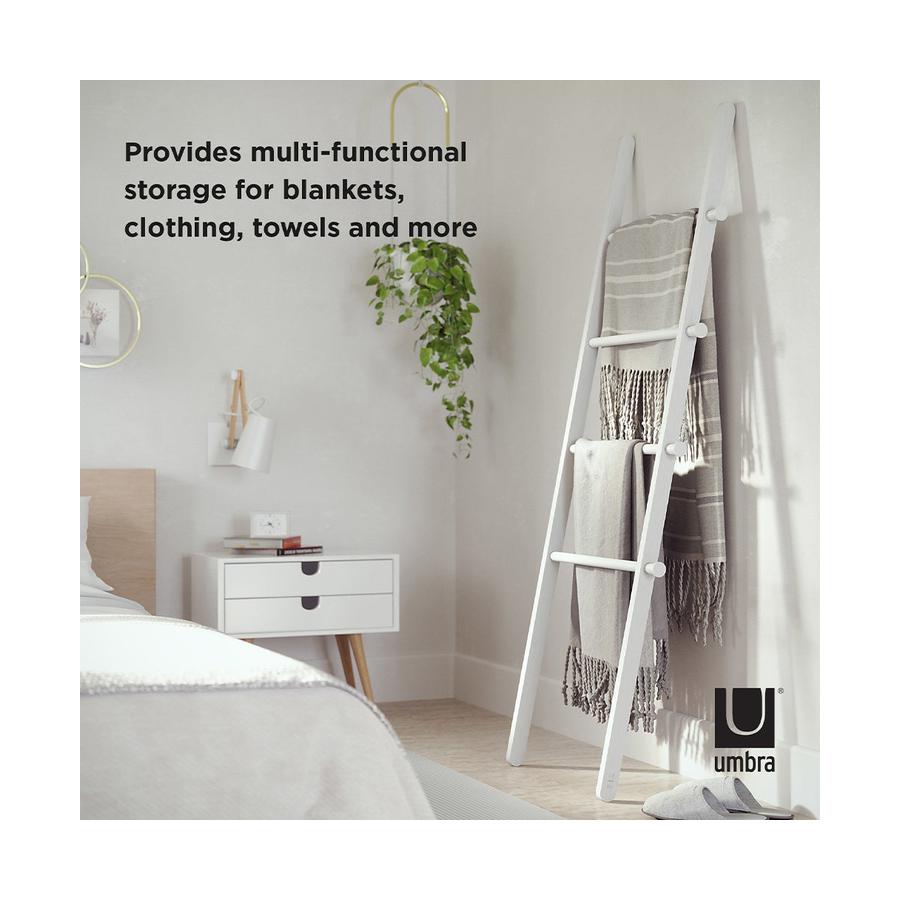 Umbra Leana Ladder Rack White White