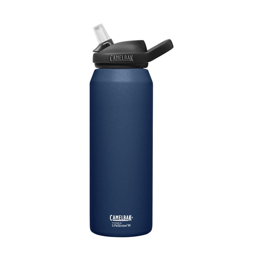 Camelbak 32oz (1L) Eddy+ Filtered by LifeStraw Insulated Drink Bottle Navy Navy