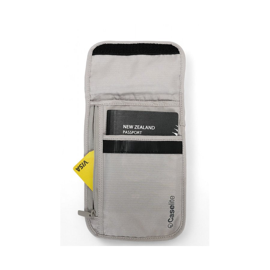 Caselite RFID Security Neck Pouch Beige Beige