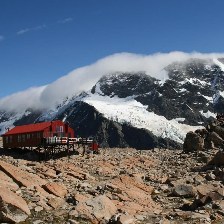 hutt in the mountains