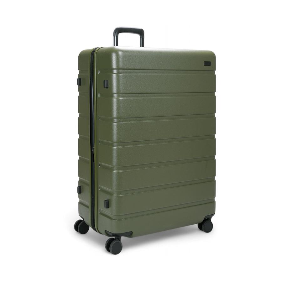 Explorer Arlo Pro 52cm Front Access & 75cm Hardside Luggage Set Evergreen Evergreen