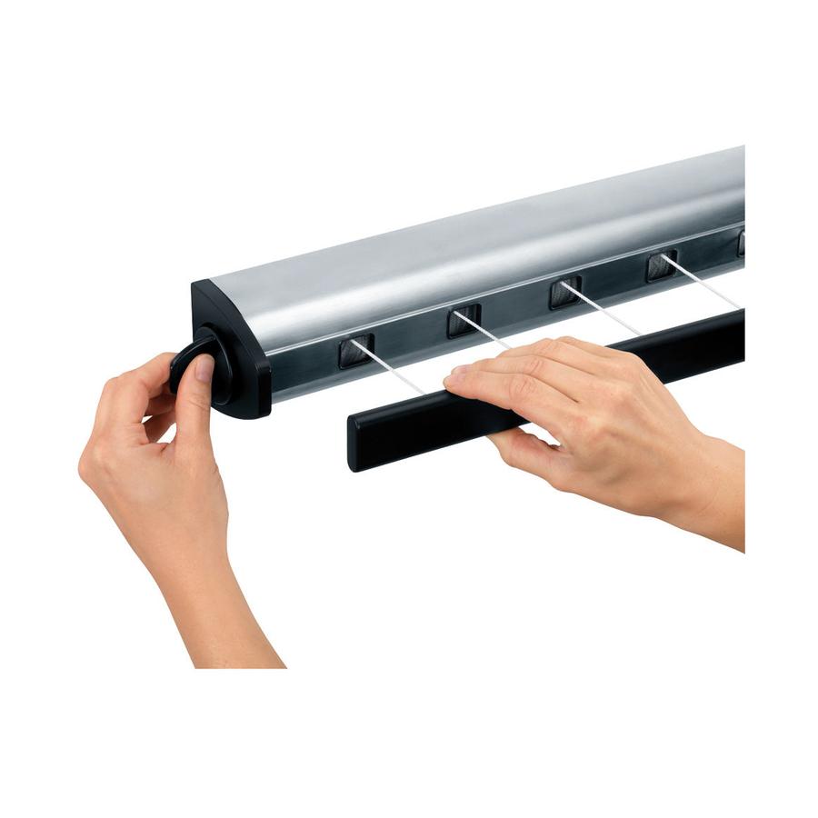 Brabantia Pull-Out Clothesline Stainless Steel Stainless Steel